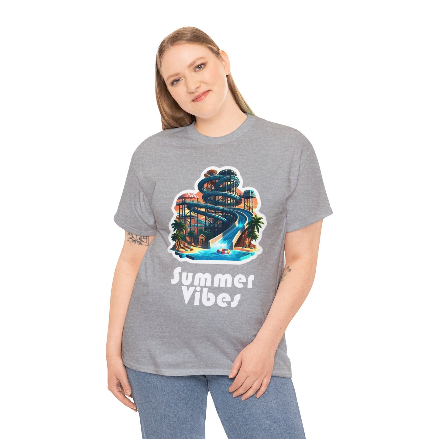 Summer Vibes Unisex Heavy Cotton Tee