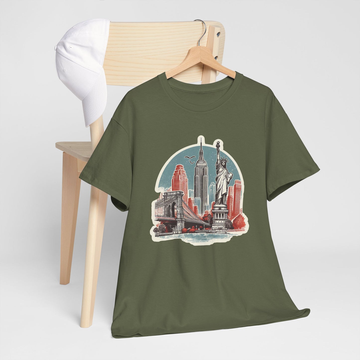 Statue of Liberty Unisex Heavy Cotton Tee