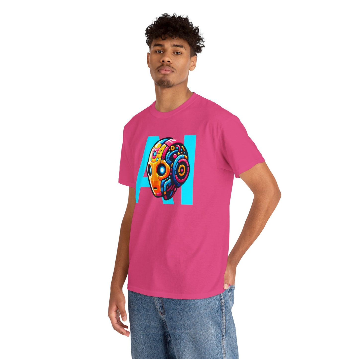 Artificial Intelligence Unisex Heavy Cotton Tee