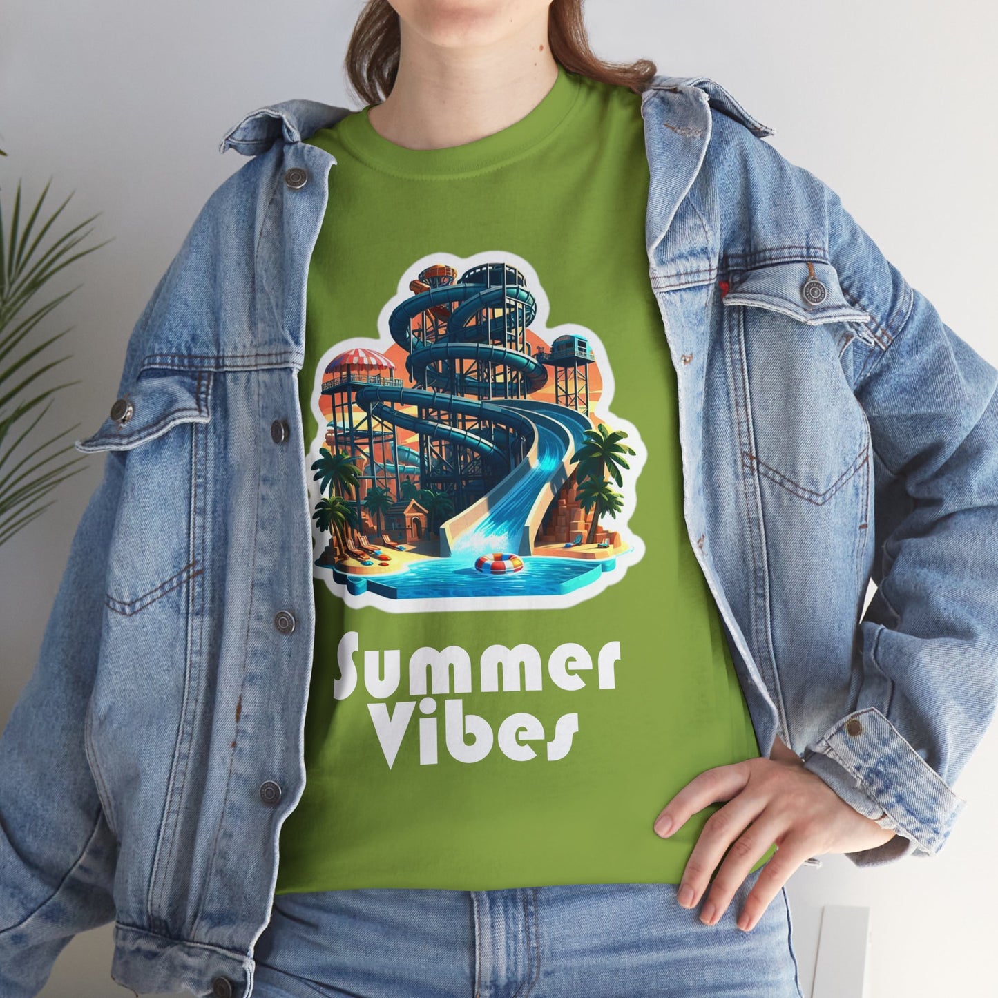 Summer Vibes Unisex Heavy Cotton Tee