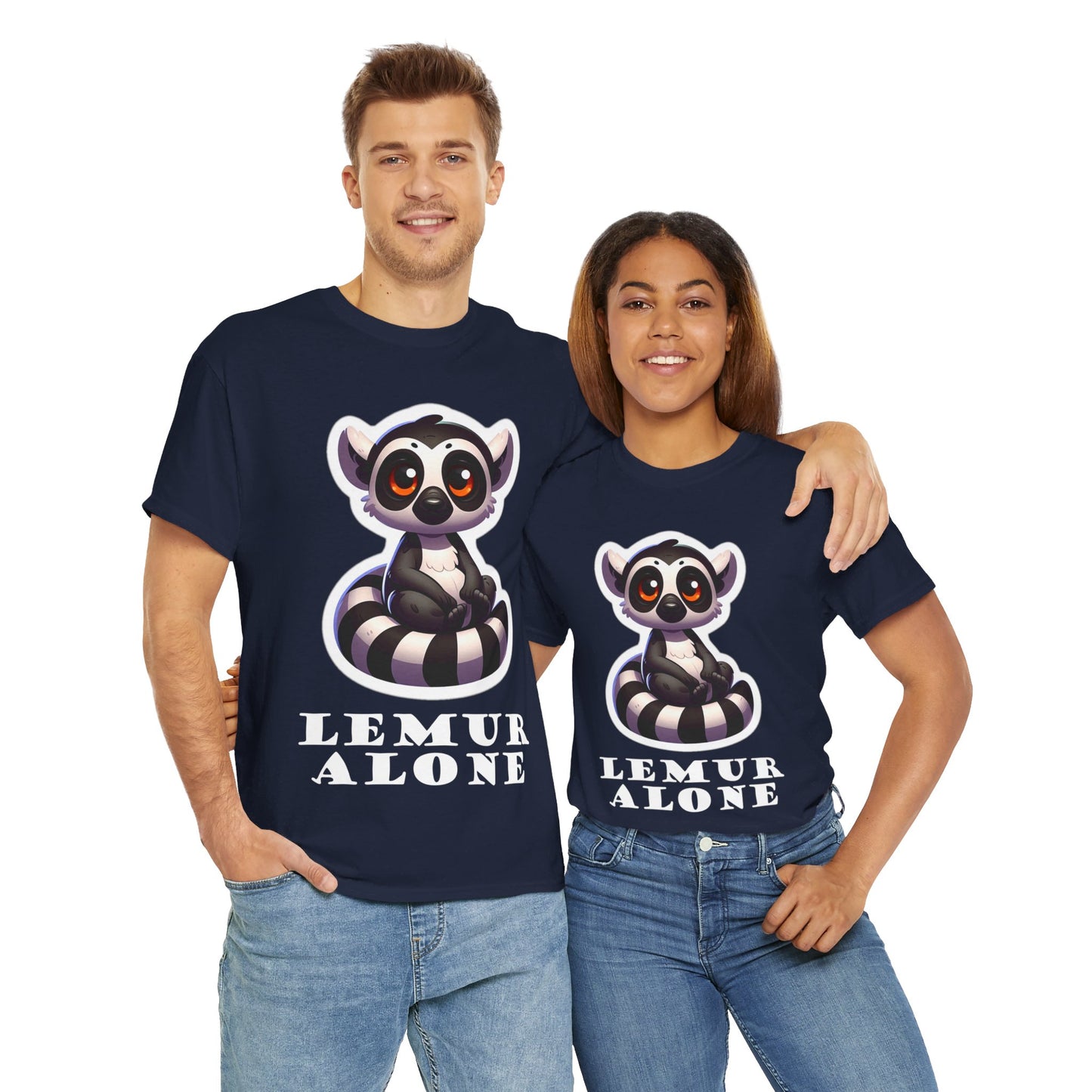 Lemur Alone Unisex Heavy Cotton Tee