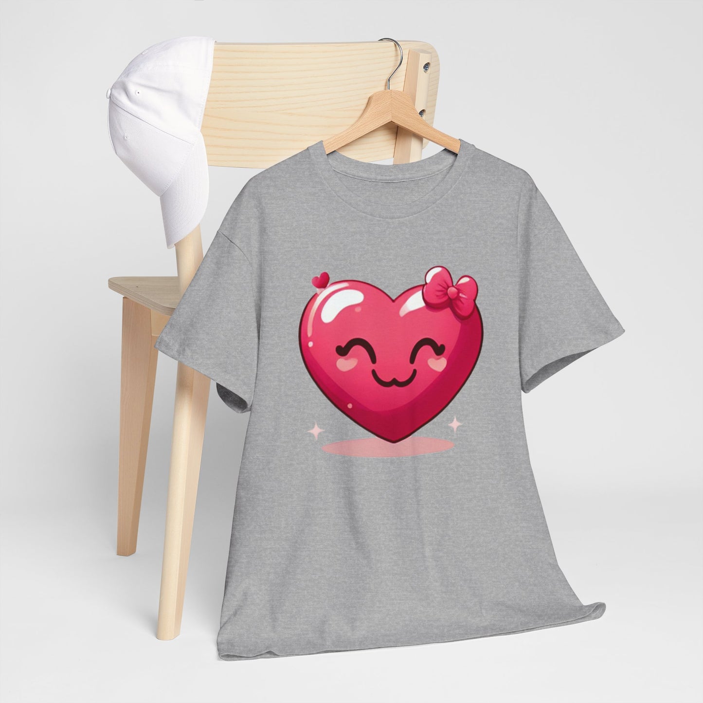 Heart Unisex Heavy Cotton Tee