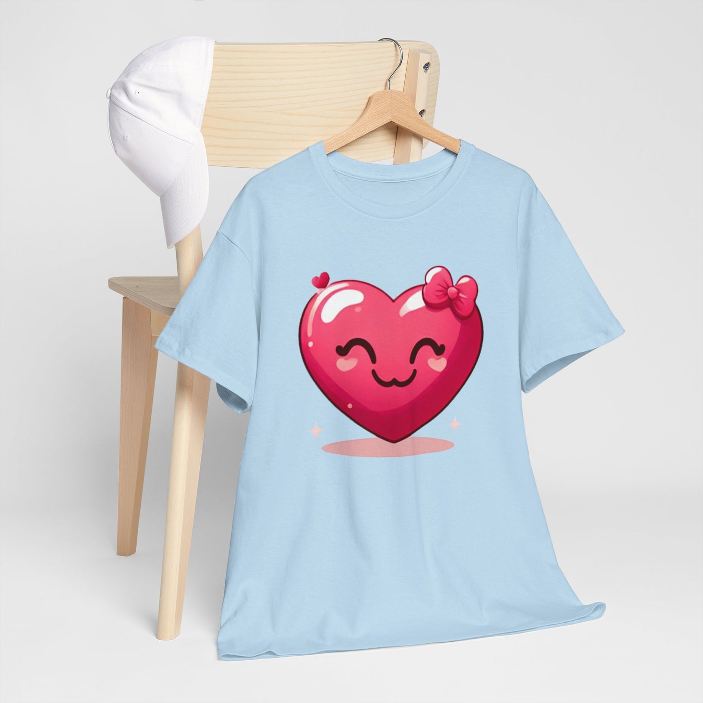 Heart Unisex Heavy Cotton Tee