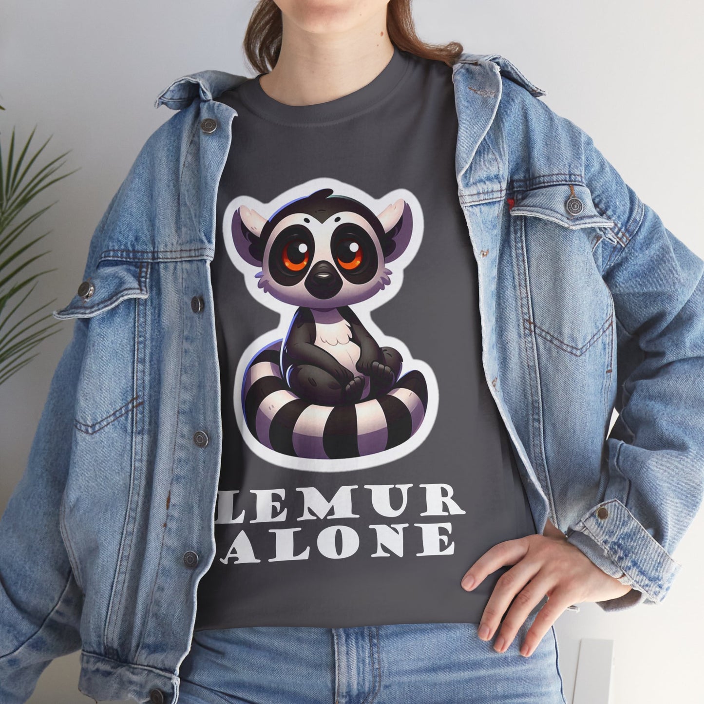 Lemur Alone Unisex Heavy Cotton Tee