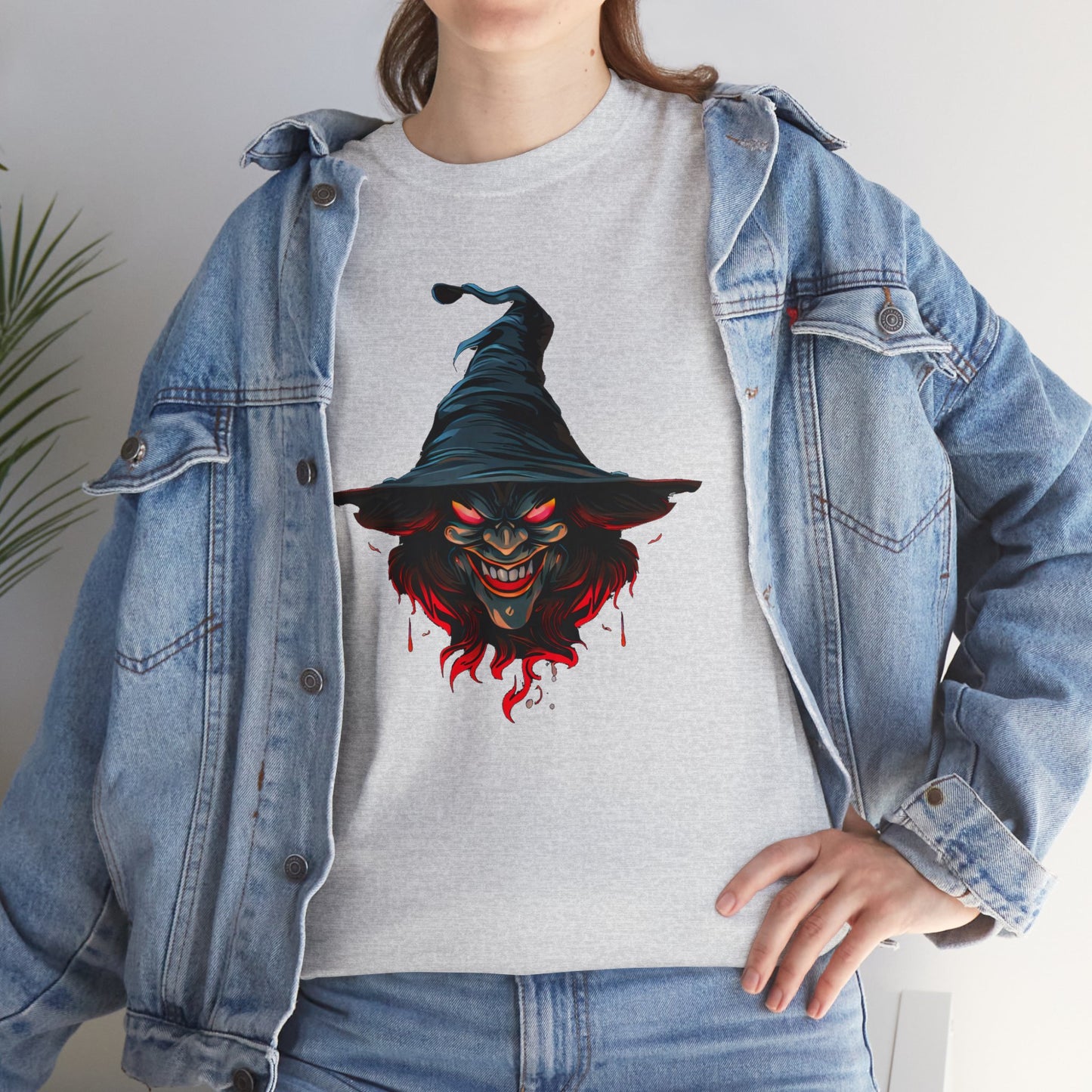 Wicked Witch Unisex Heavy Cotton Tee