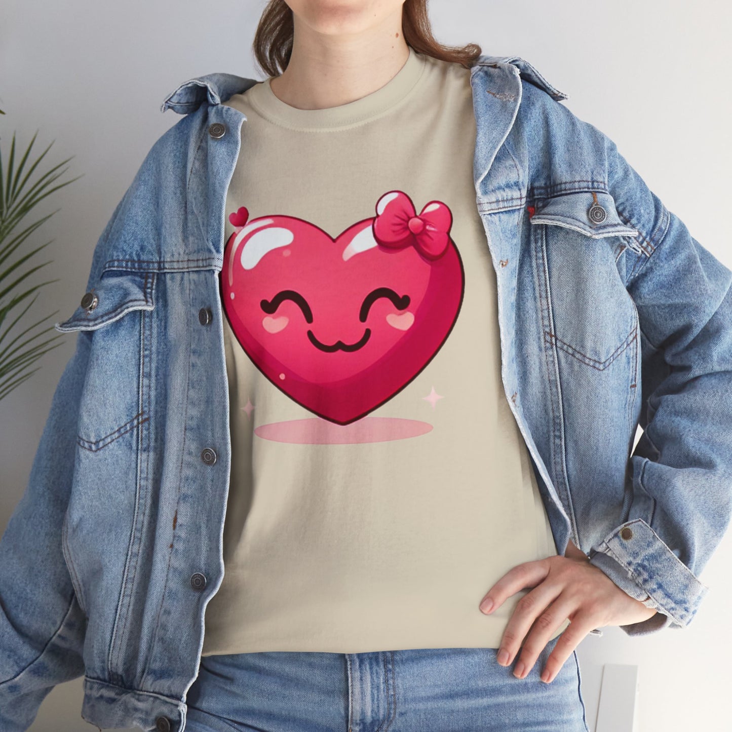 Heart Unisex Heavy Cotton Tee