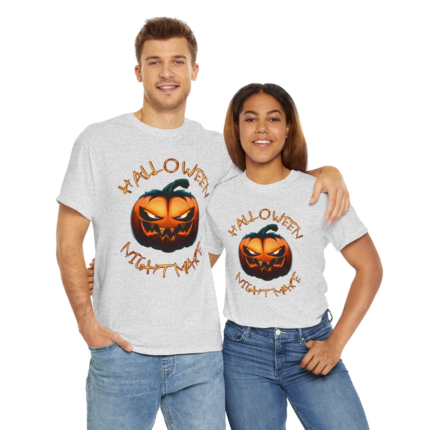 Halloween Nightmare Unisex Heavy Cotton Tee