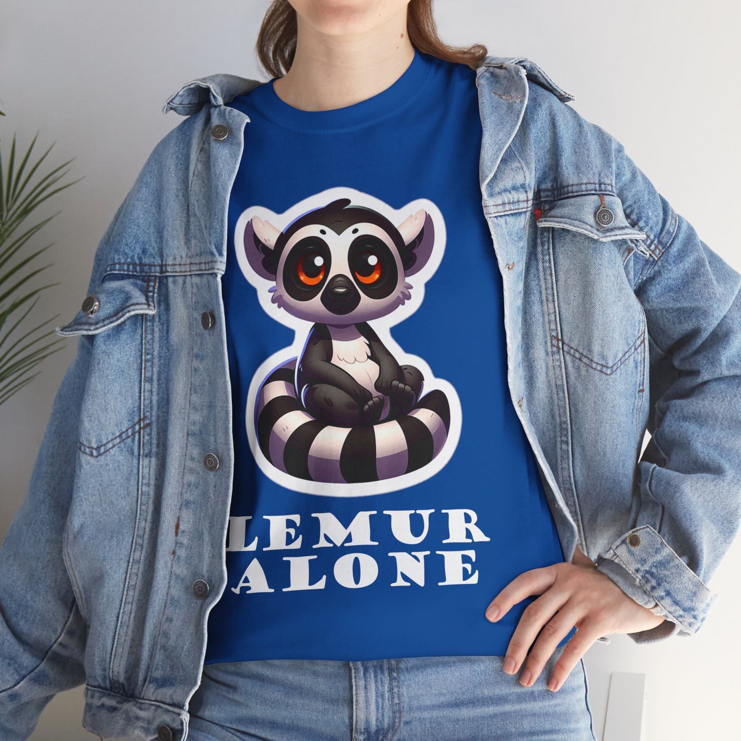 Lemur Alone Unisex Heavy Cotton Tee