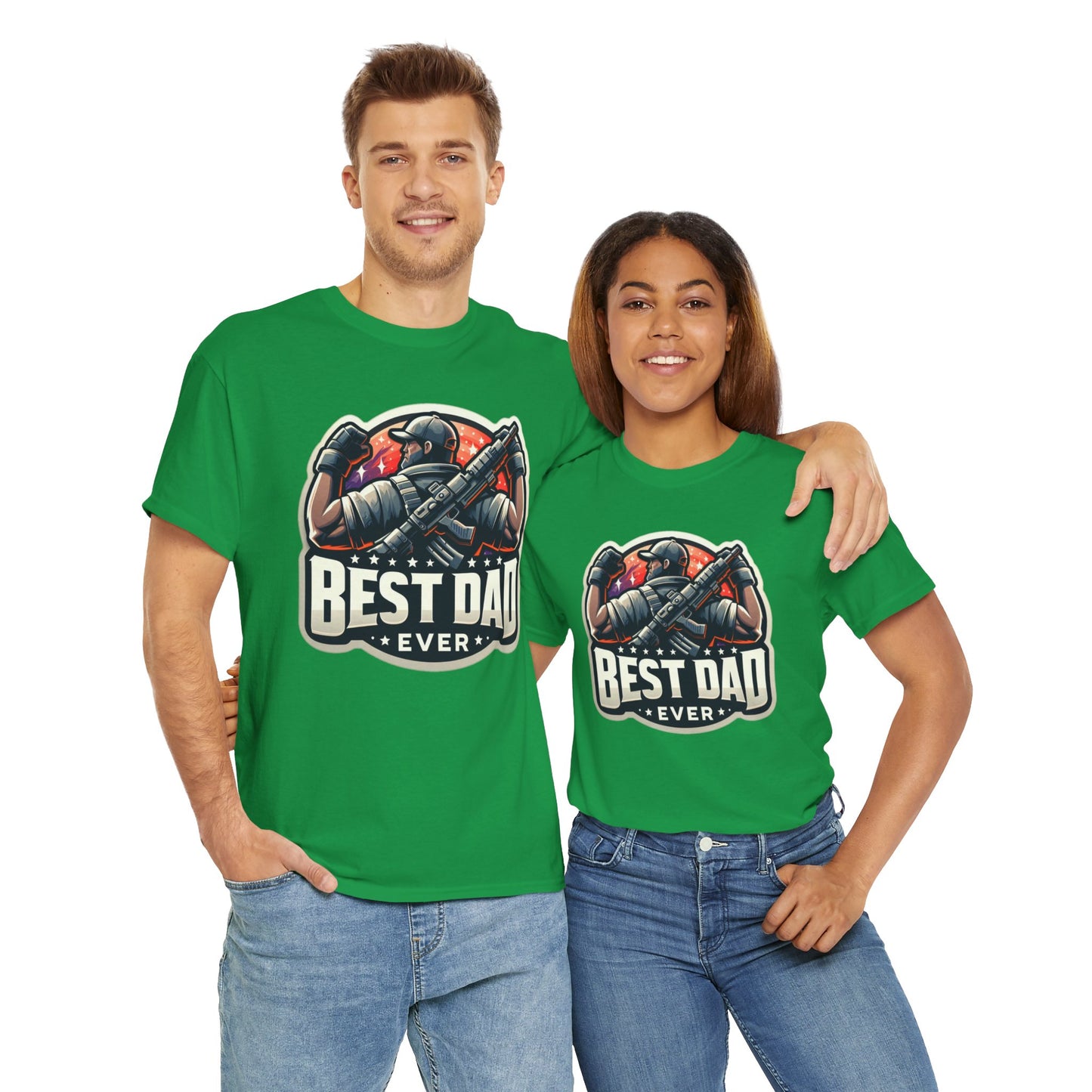 Best Dad Ever Unisex Heavy Cotton Tee