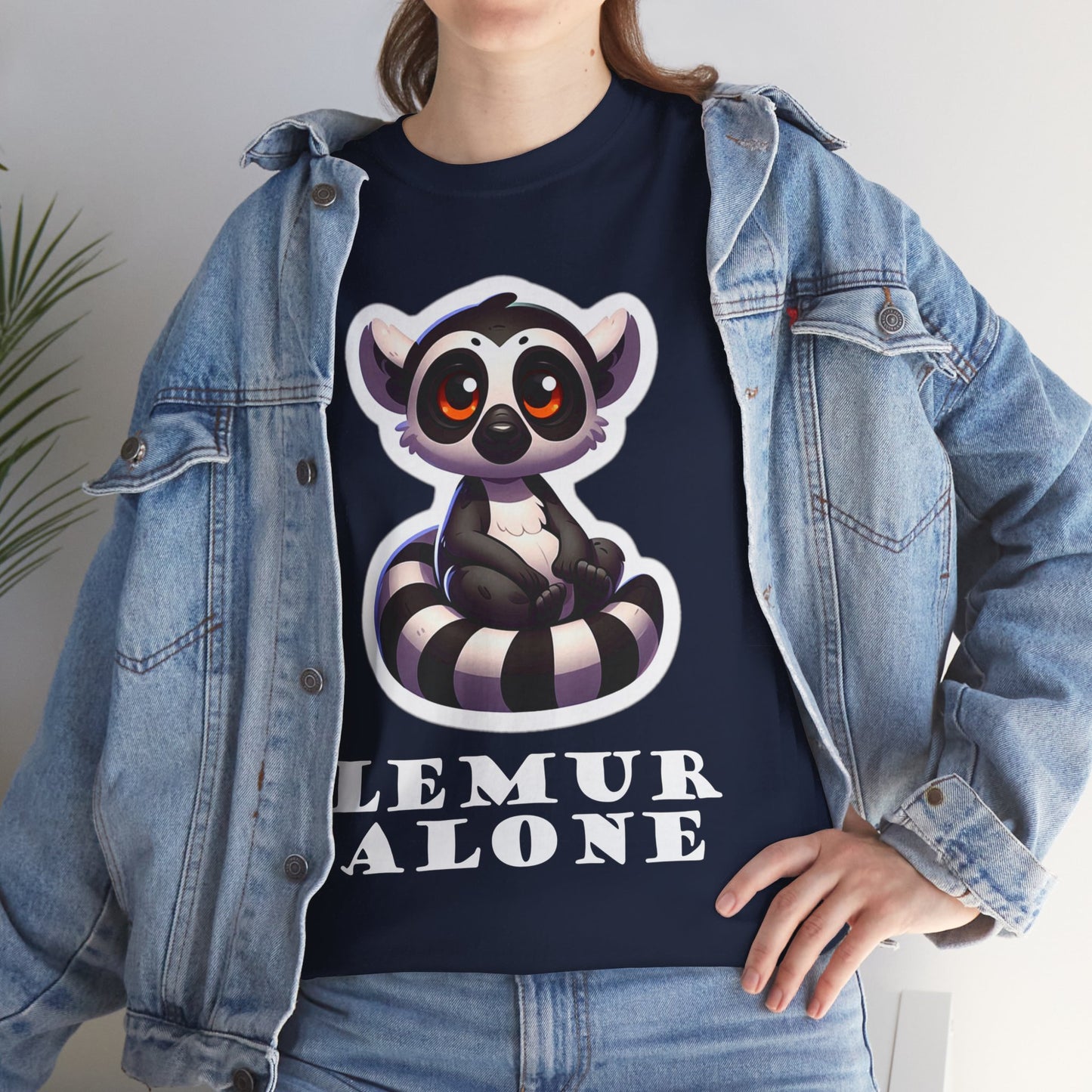 Lemur Alone Unisex Heavy Cotton Tee