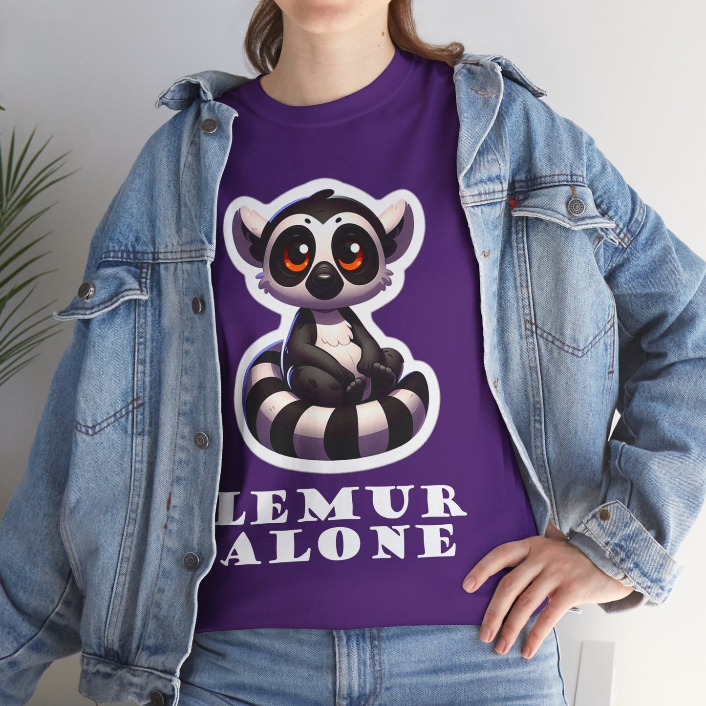 Lemur Alone Unisex Heavy Cotton Tee