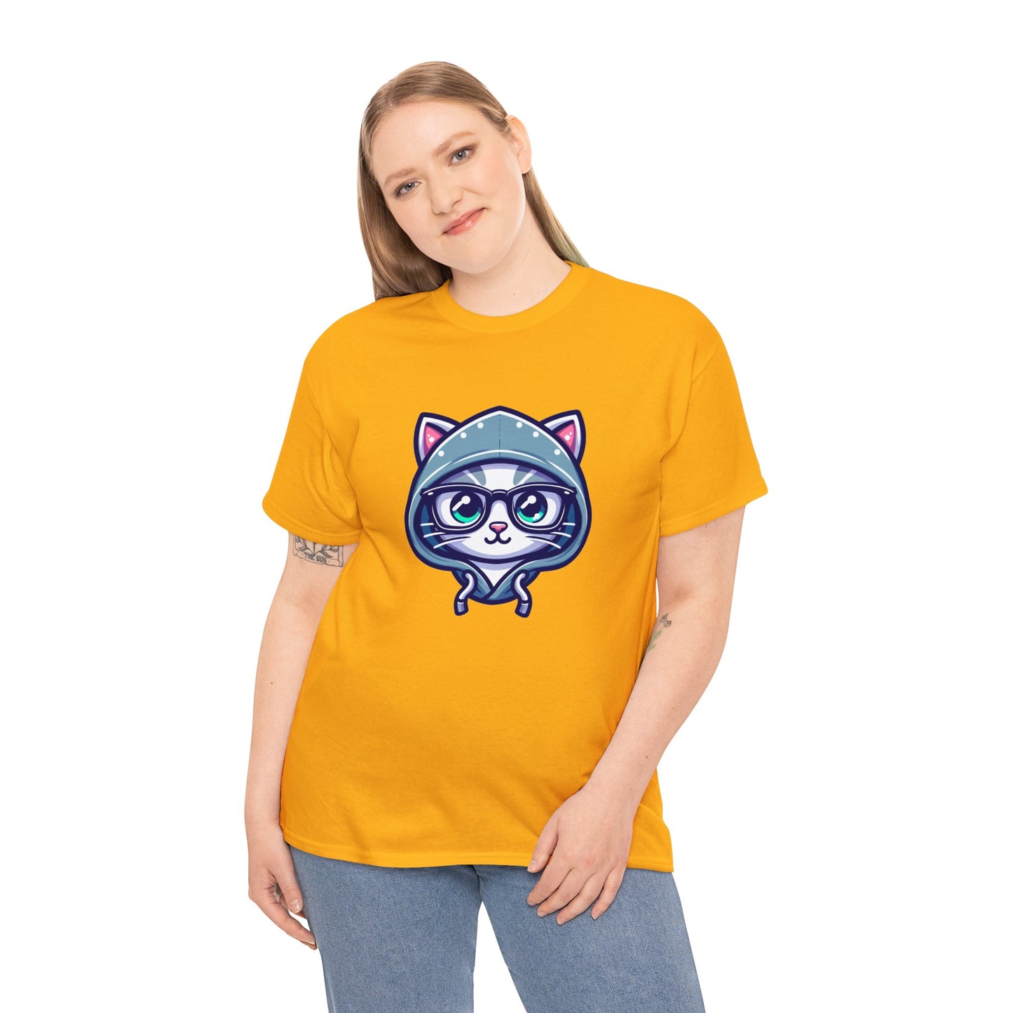 Miau hoodie Unisex Heavy Cotton Tee