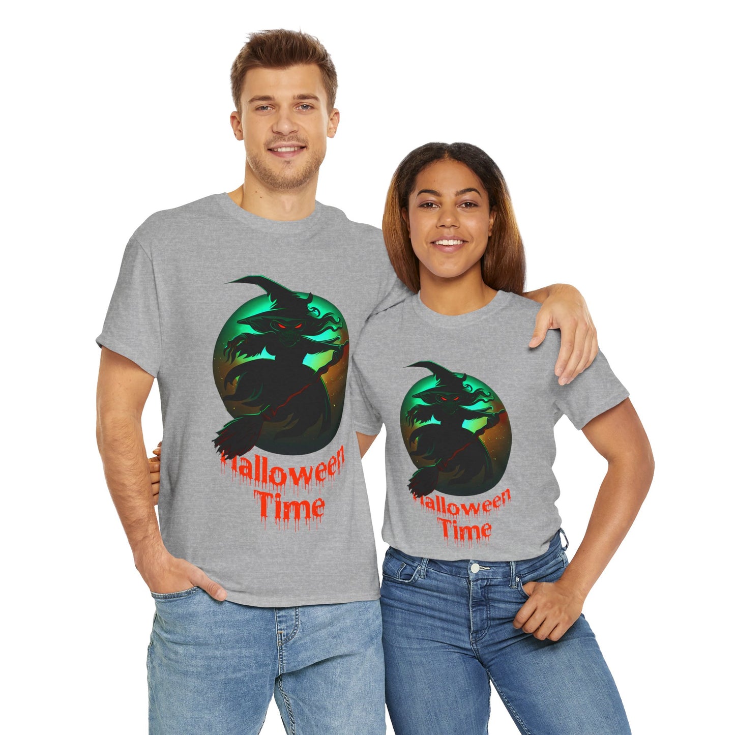 Halloween Time Unisex Heavy Cotton Tee