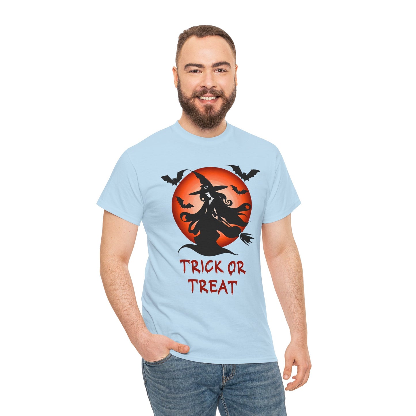 Trick or Treat Unisex Heavy Cotton Tee
