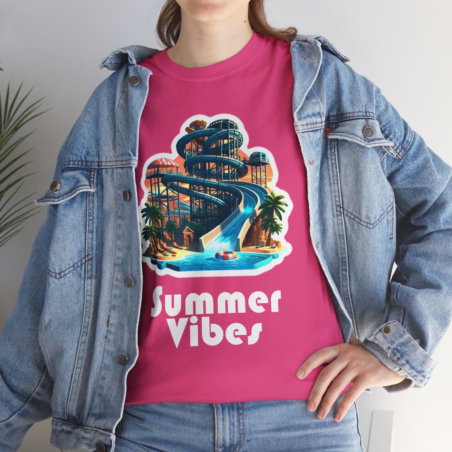 Summer Vibes Unisex Heavy Cotton Tee