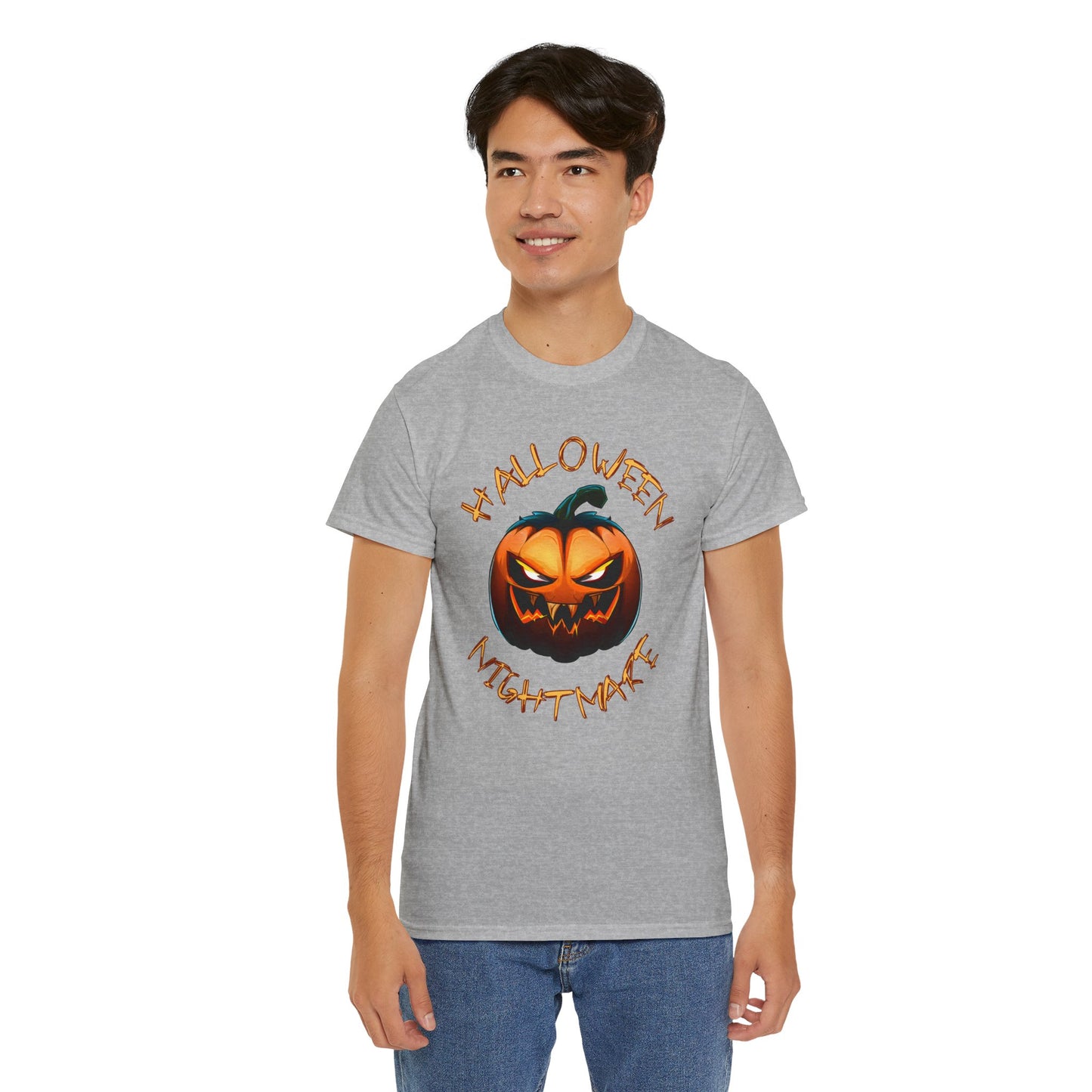 Halloween Nightmare Unisex Heavy Cotton Tee