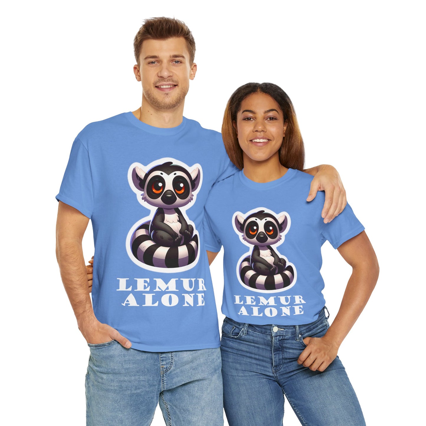 Lemur Alone Unisex Heavy Cotton Tee