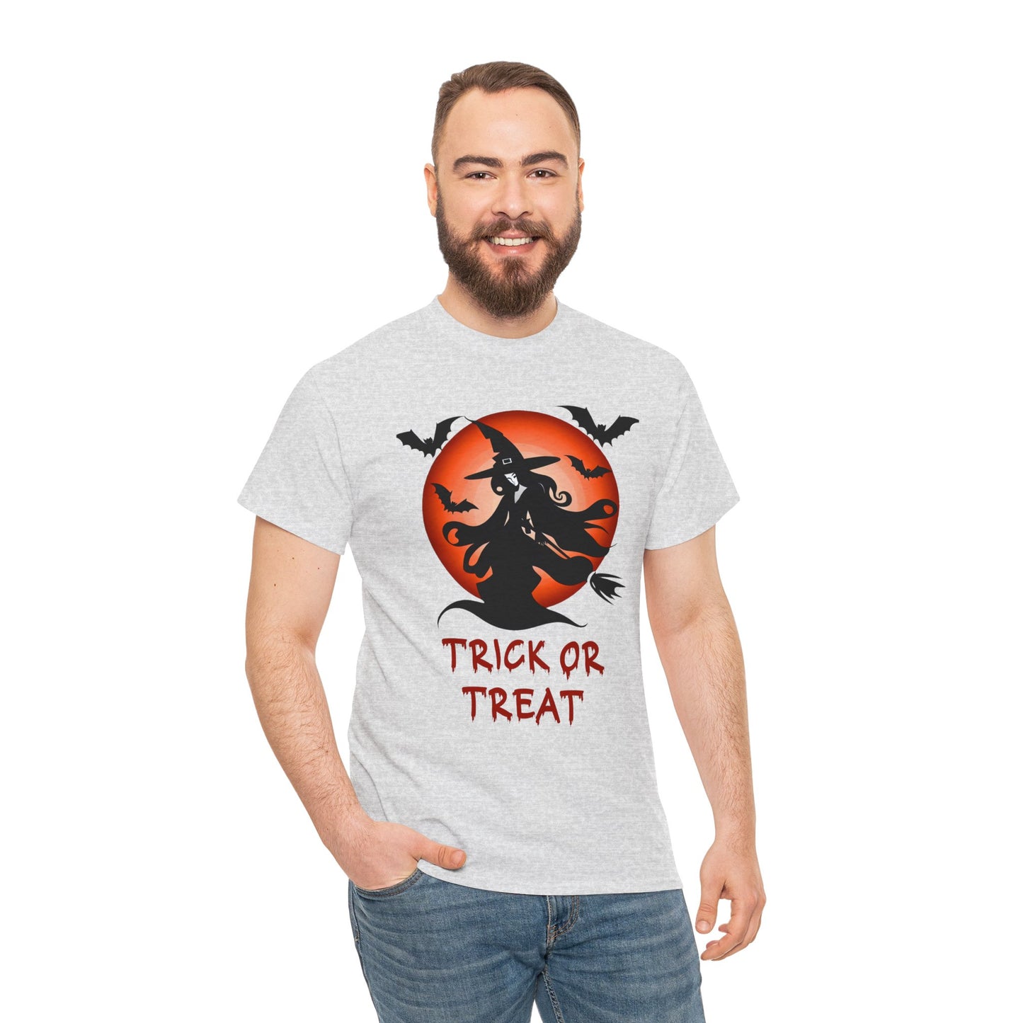 Trick or Treat Unisex Heavy Cotton Tee