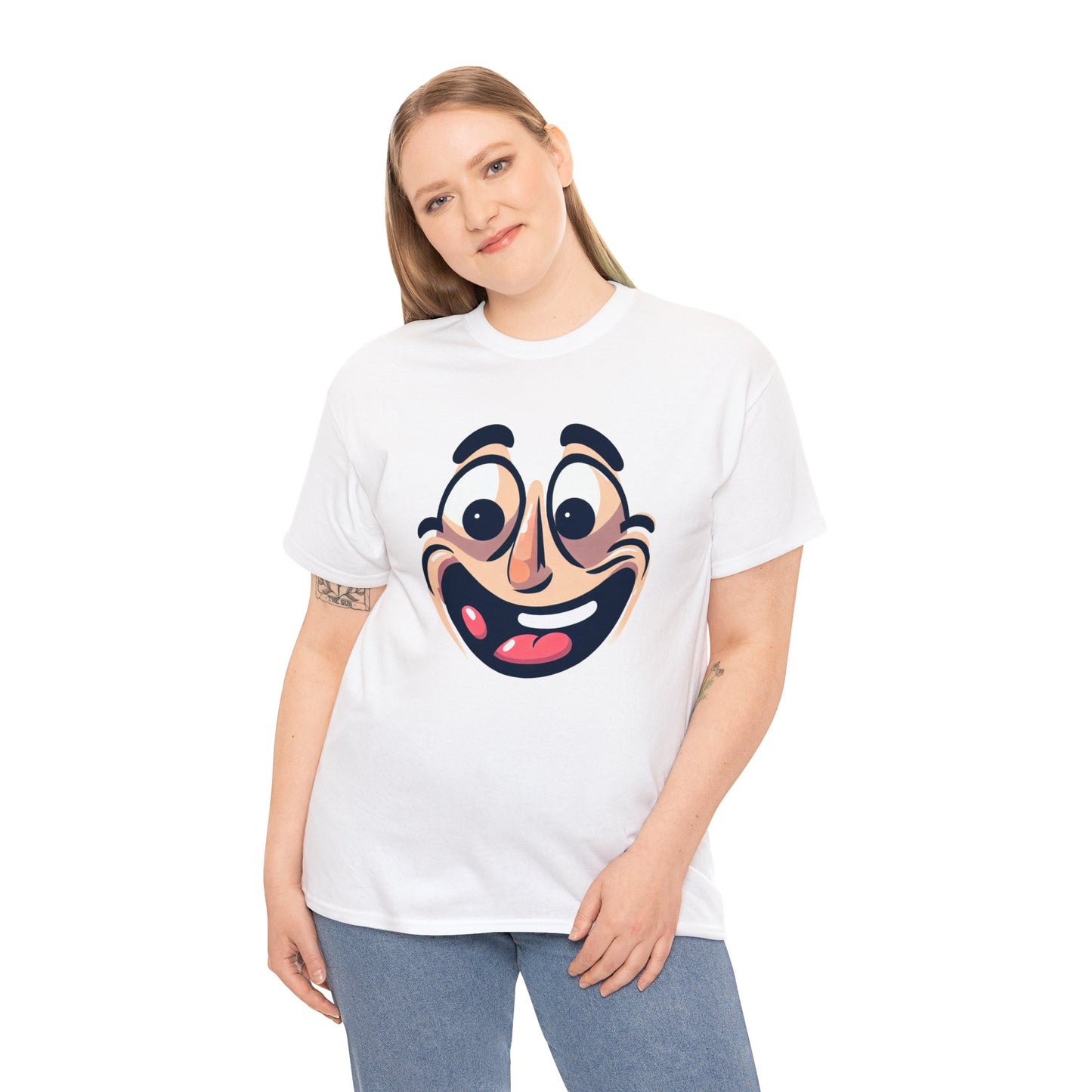 Smile 2 Unisex Heavy Cotton Tee