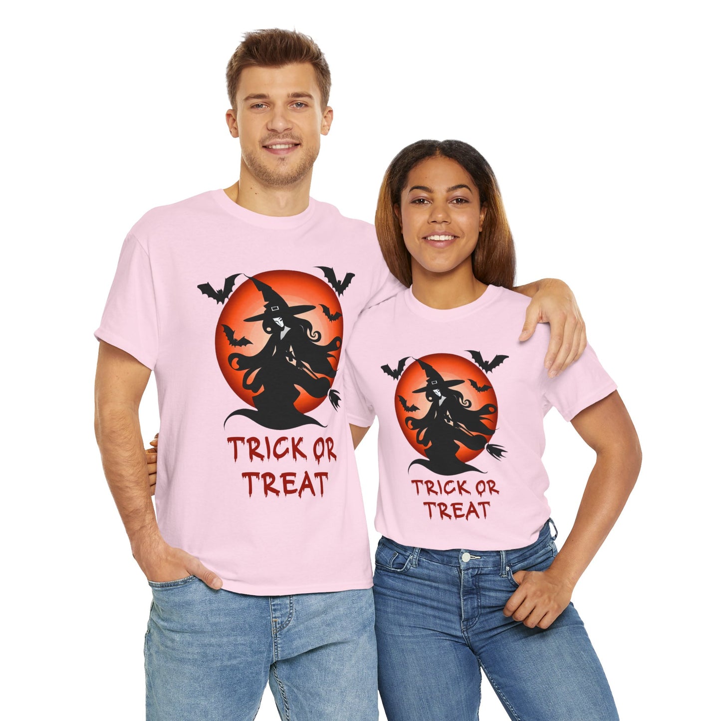 Trick or Treat Unisex Heavy Cotton Tee