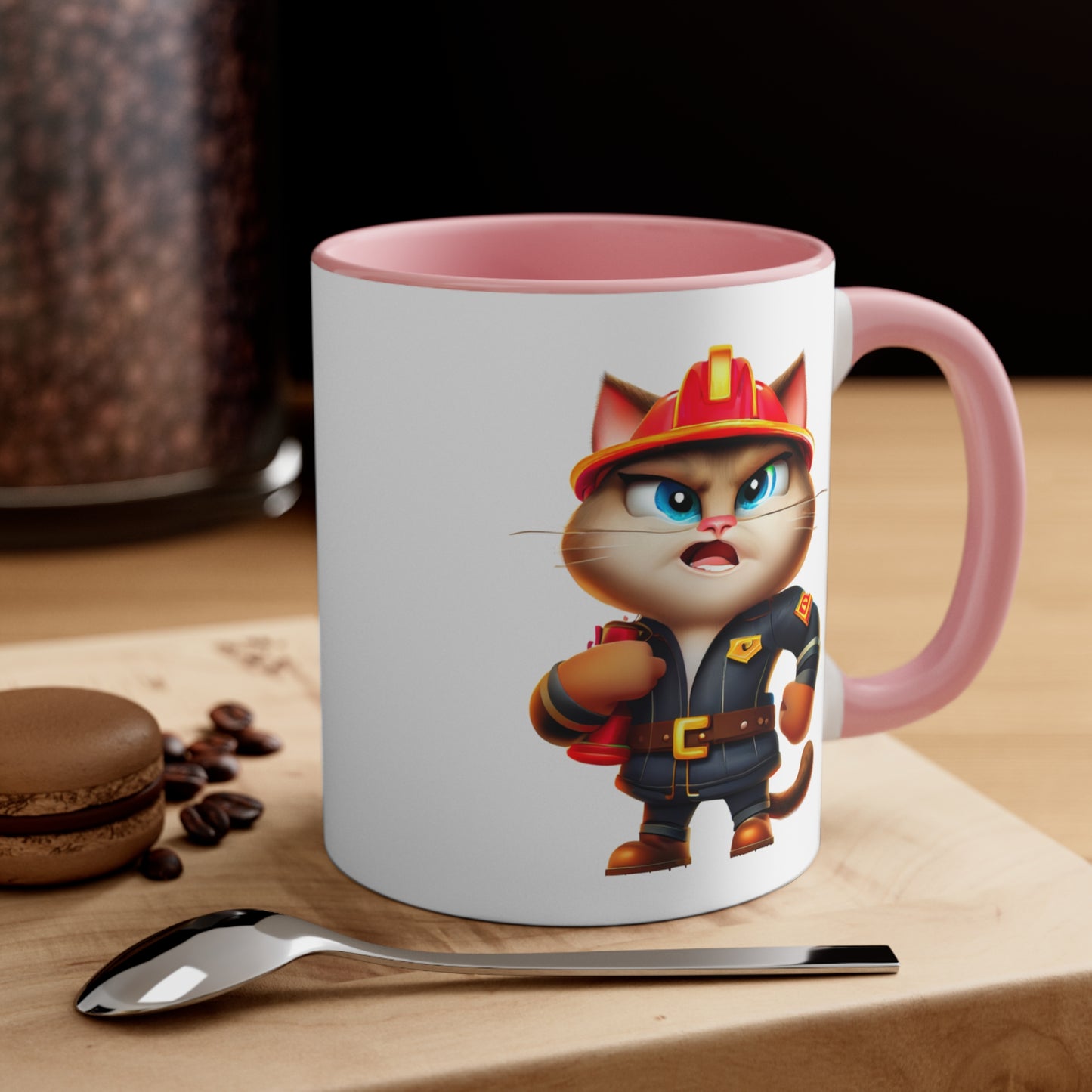 Miau Firefighter Mug
