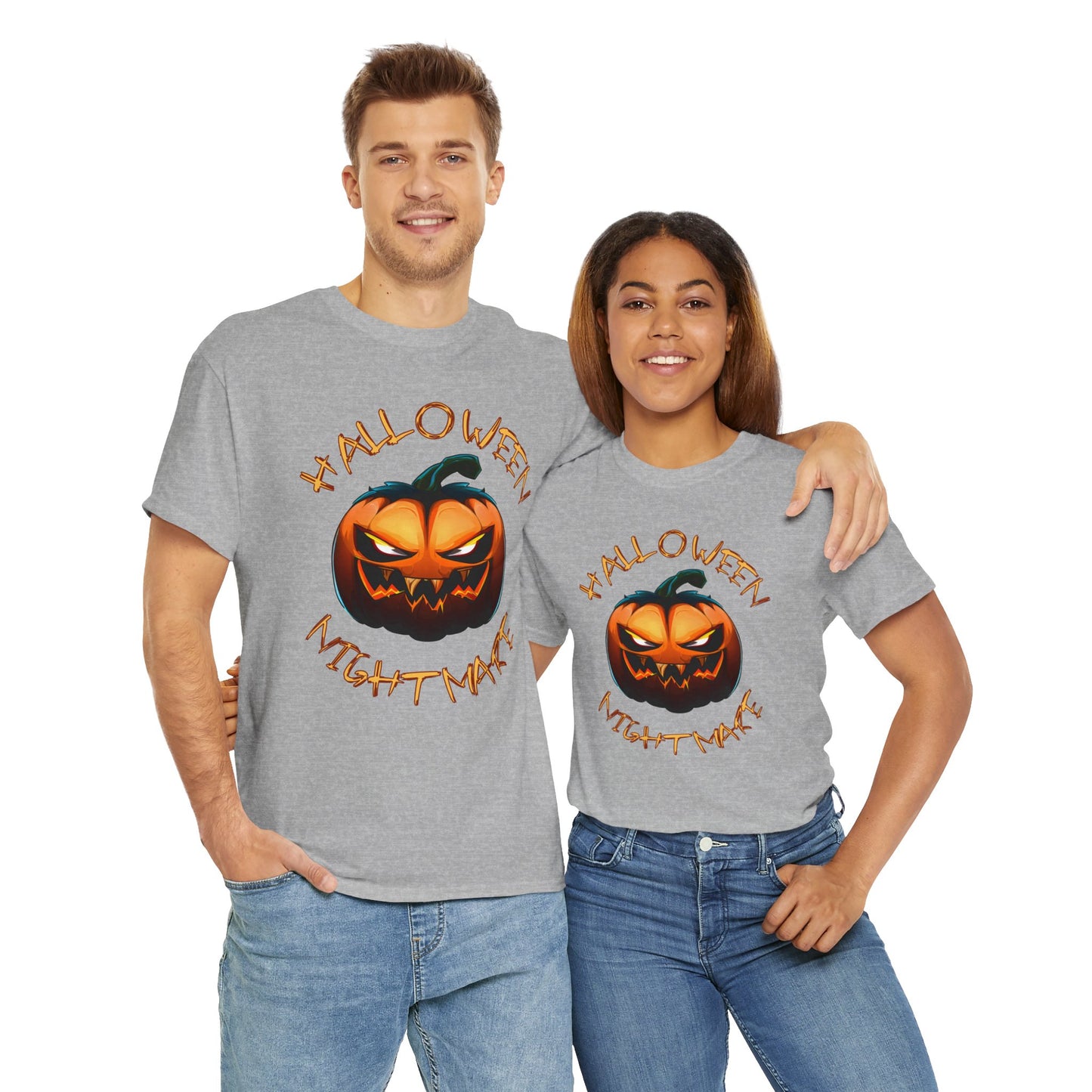 Halloween Nightmare Unisex Heavy Cotton Tee