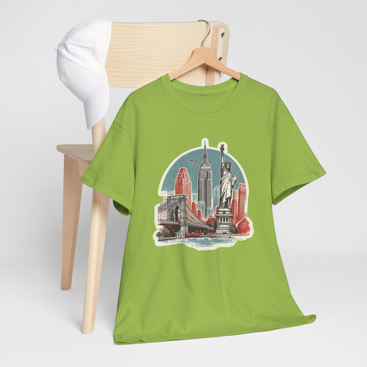 Statue of Liberty Unisex Heavy Cotton Tee