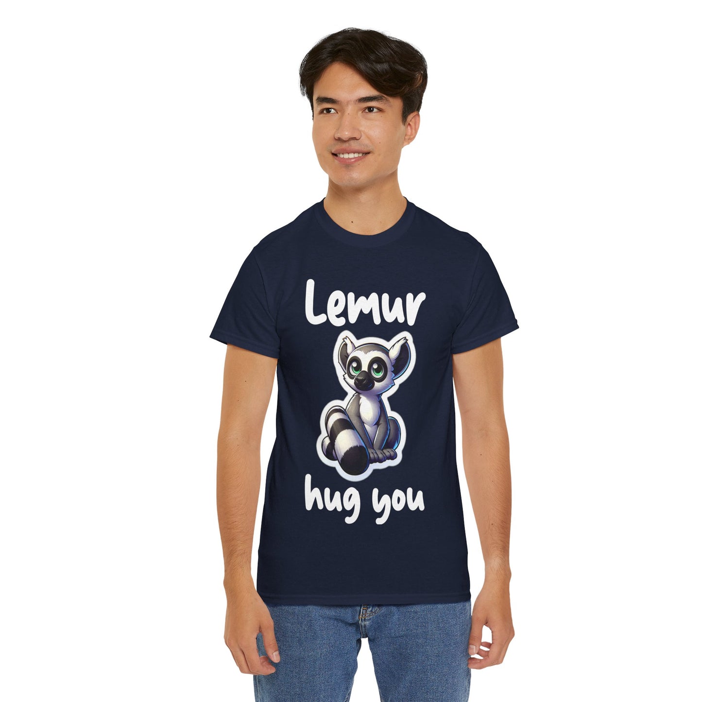 Lemur Hug You Unisex Heavy Cotton Tee