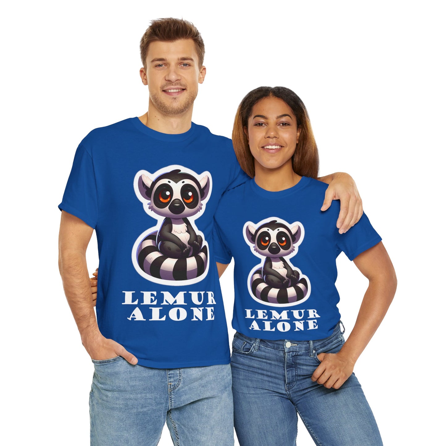 Lemur Alone Unisex Heavy Cotton Tee
