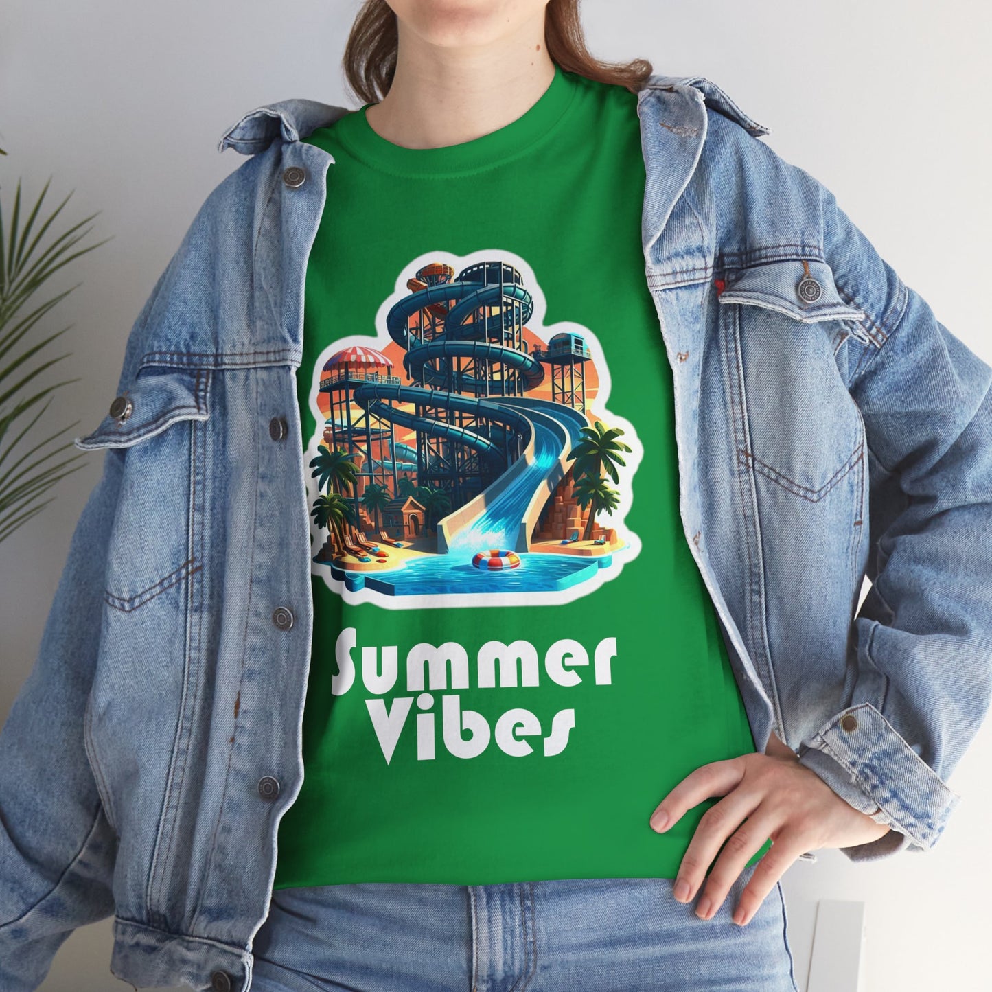 Summer Vibes Unisex Heavy Cotton Tee