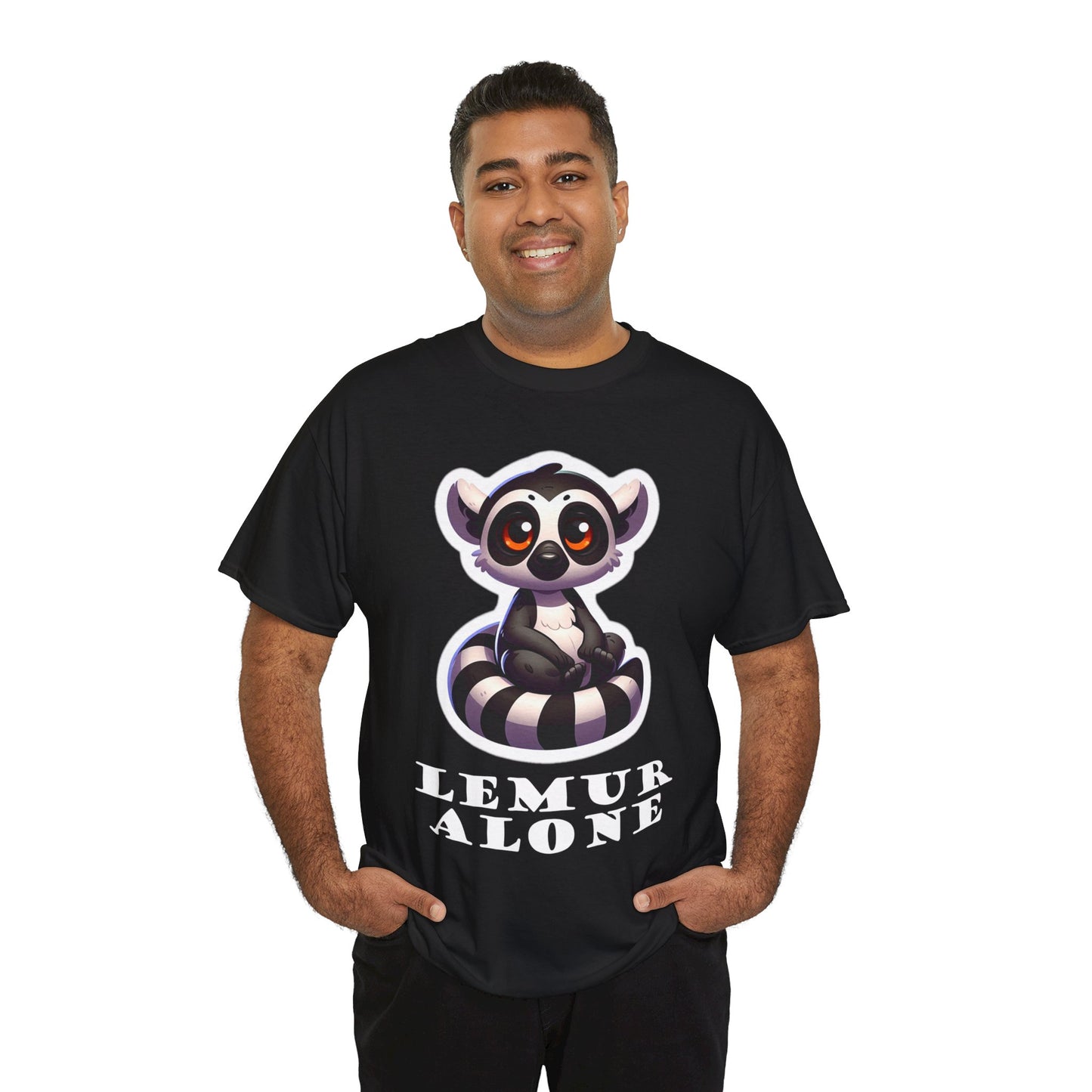 Lemur Alone Unisex Heavy Cotton Tee