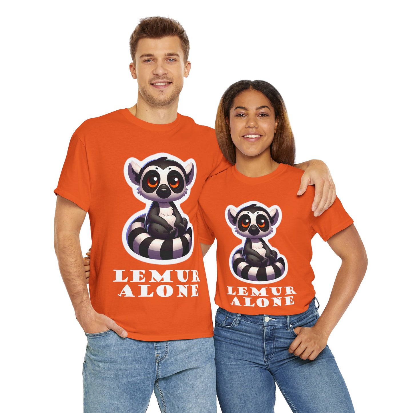 Lemur Alone Unisex Heavy Cotton Tee