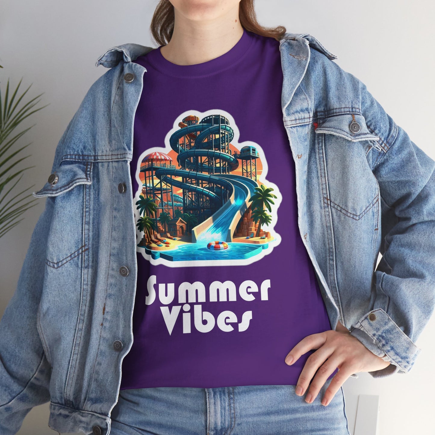 Summer Vibes Unisex Heavy Cotton Tee