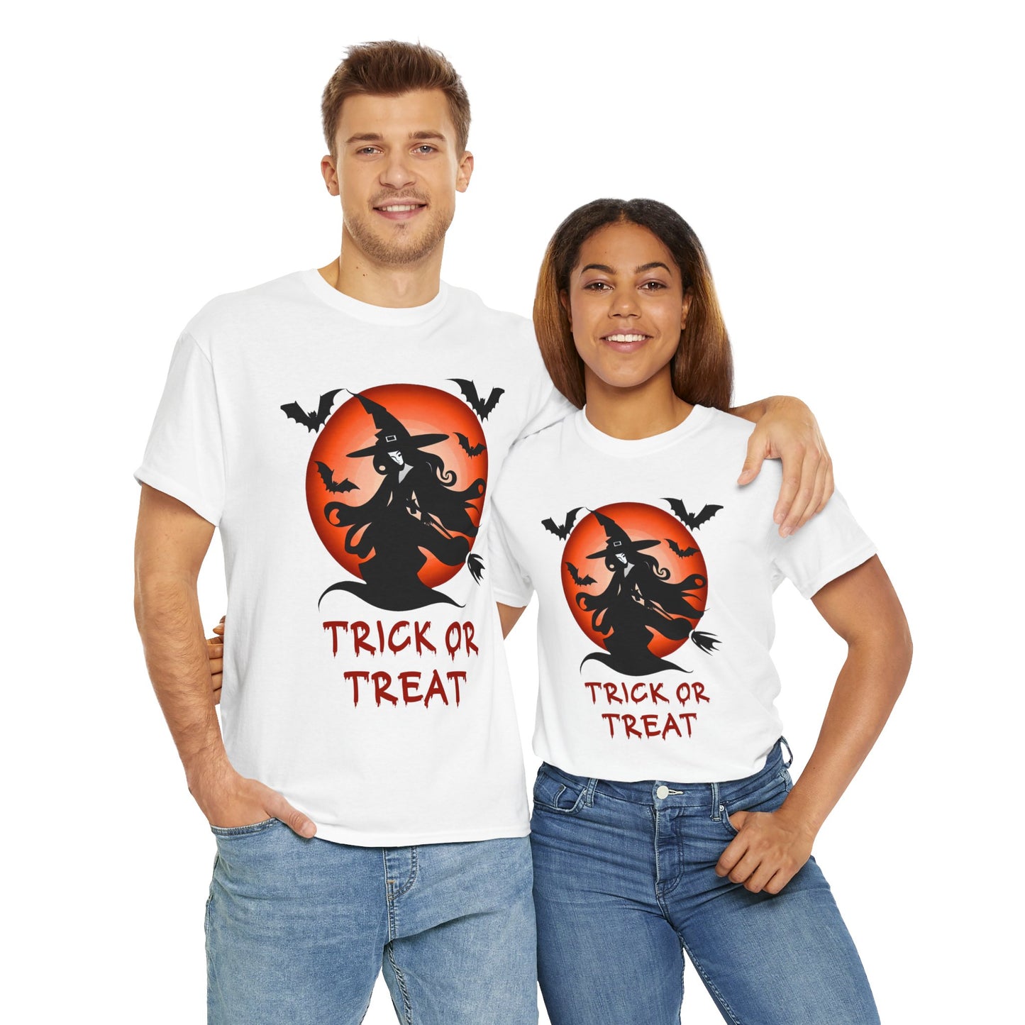 Trick or Treat Unisex Heavy Cotton Tee