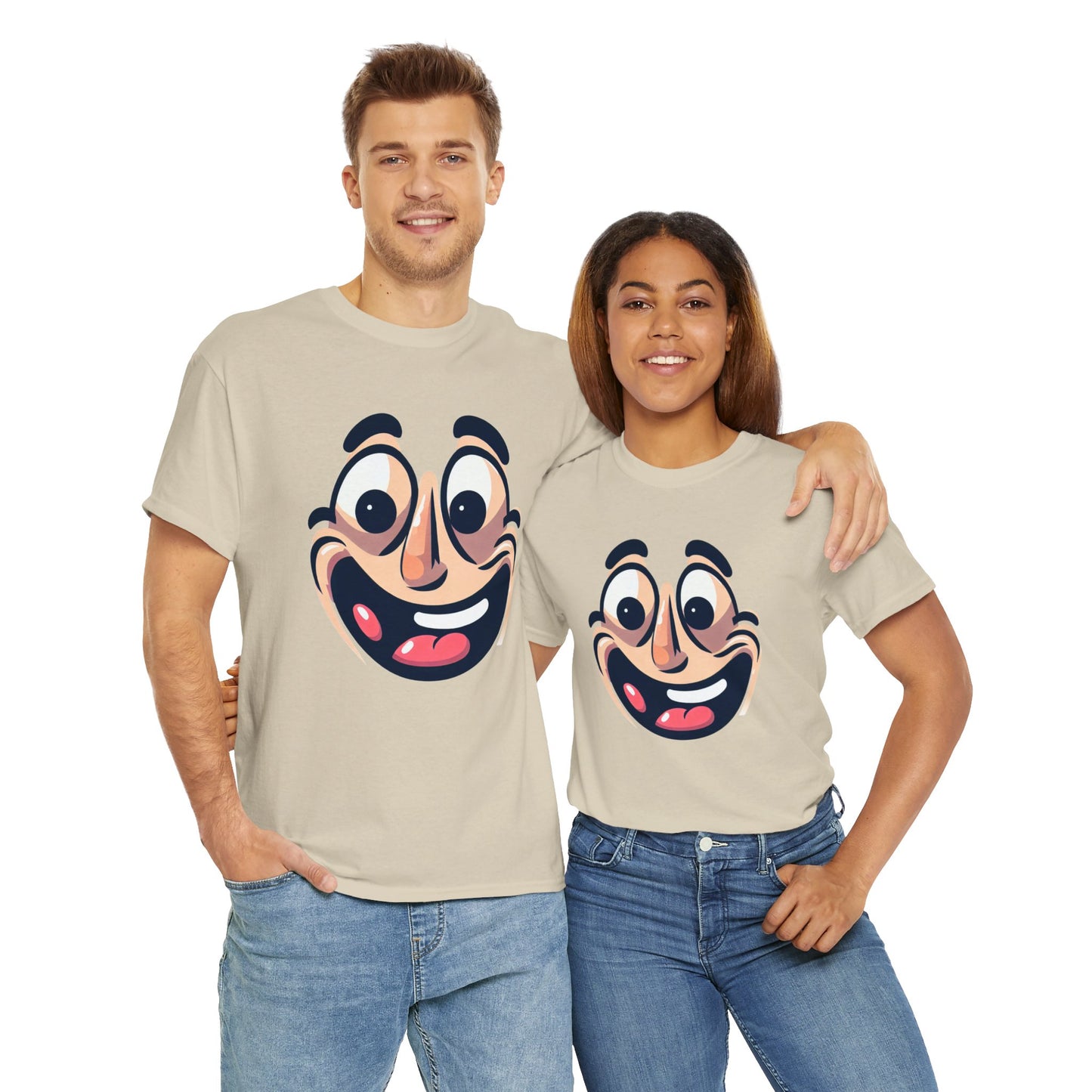 Smile 2 Unisex Heavy Cotton Tee