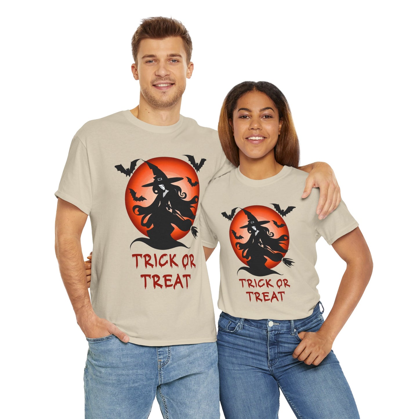 Trick or Treat Unisex Heavy Cotton Tee