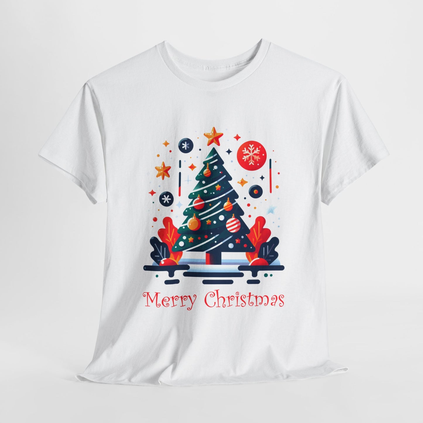 Christmas Tree Unisex Heavy Cotton Tee