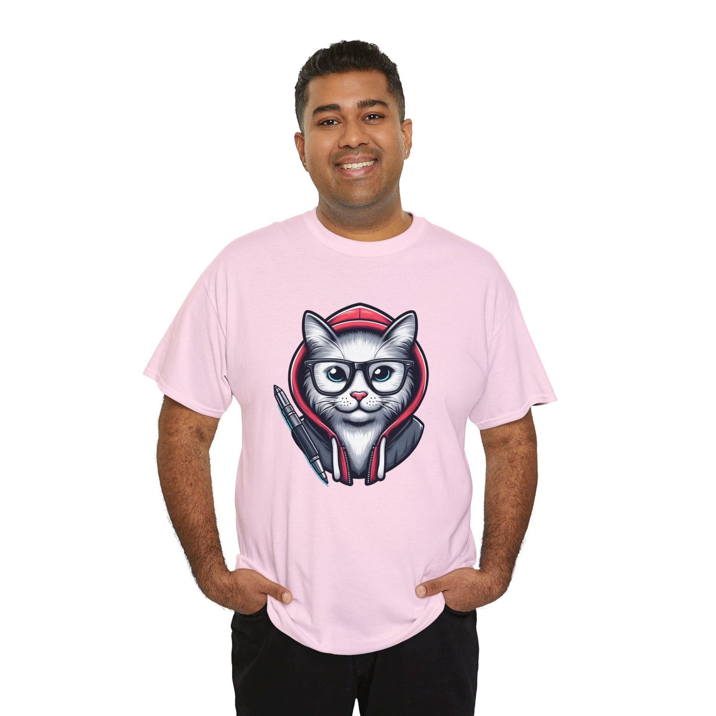 Miau back to school Unisex Heavy Cotton Tee