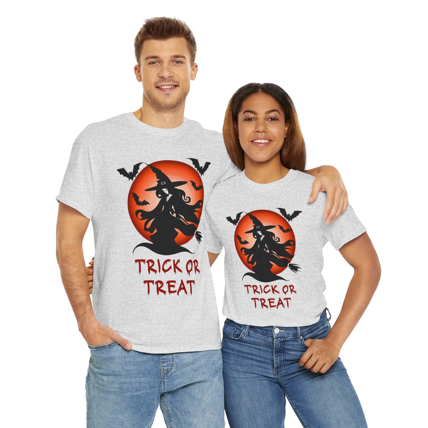 Trick or Treat Unisex Heavy Cotton Tee