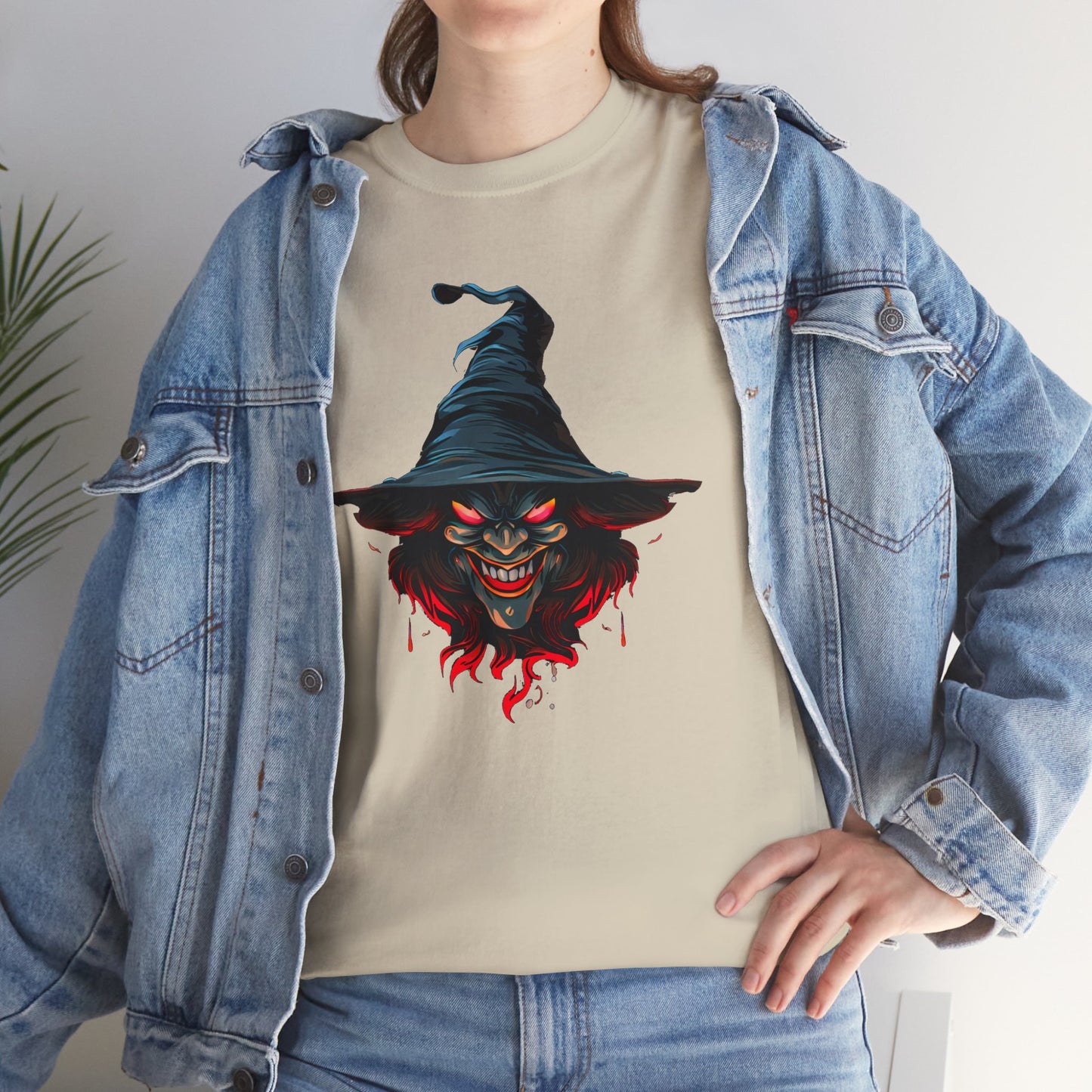 Wicked Witch Unisex Heavy Cotton Tee