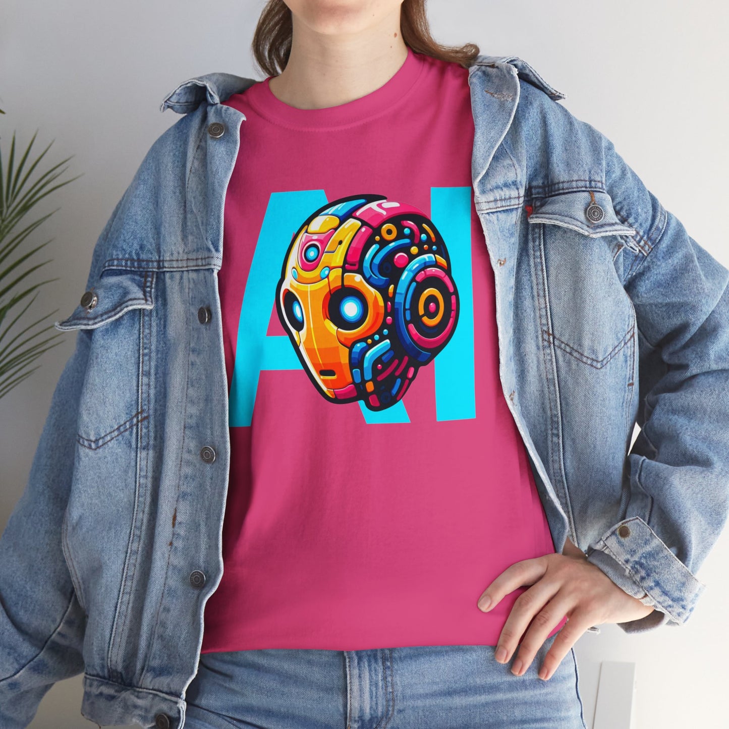 Artificial Intelligence Unisex Heavy Cotton Tee