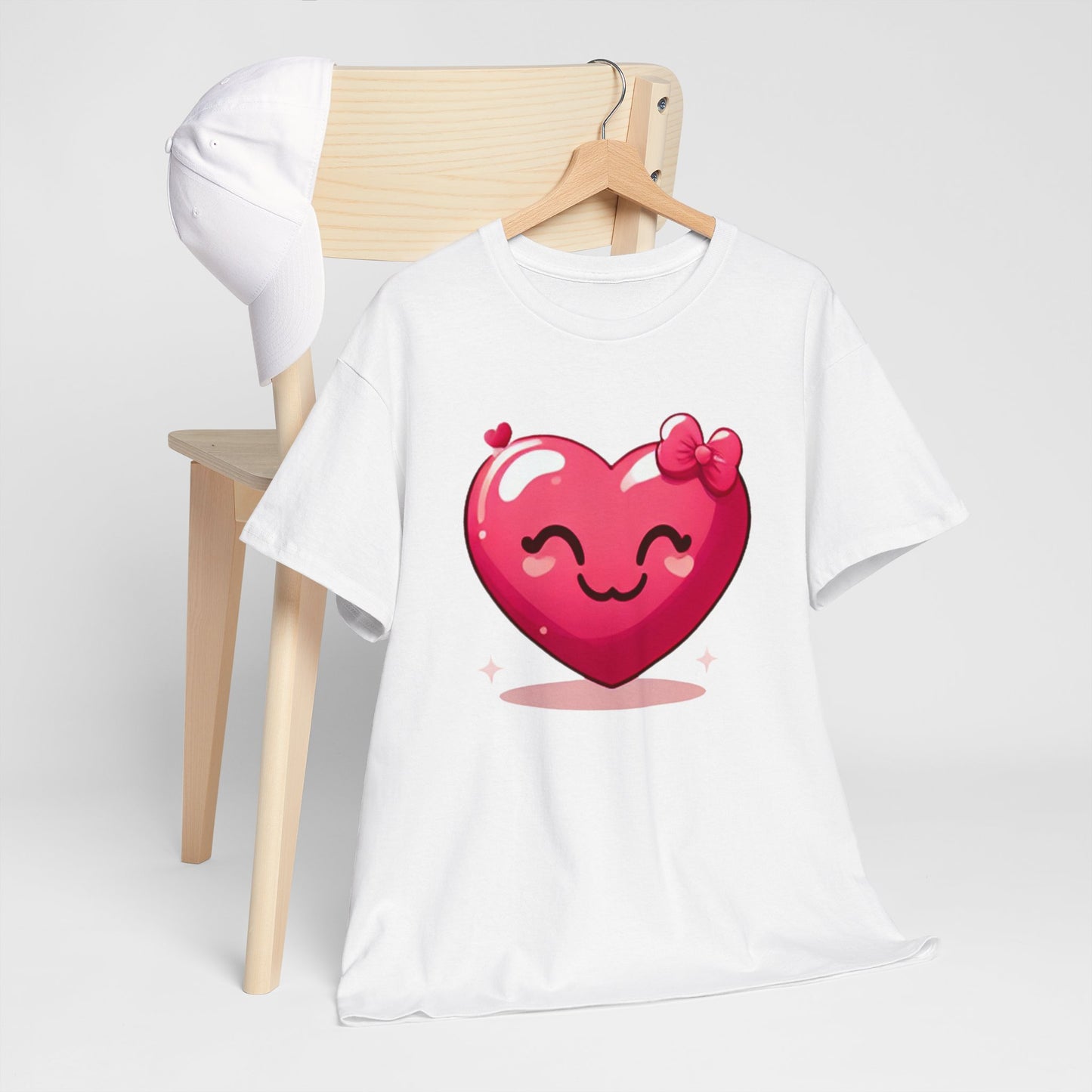 Heart Unisex Heavy Cotton Tee