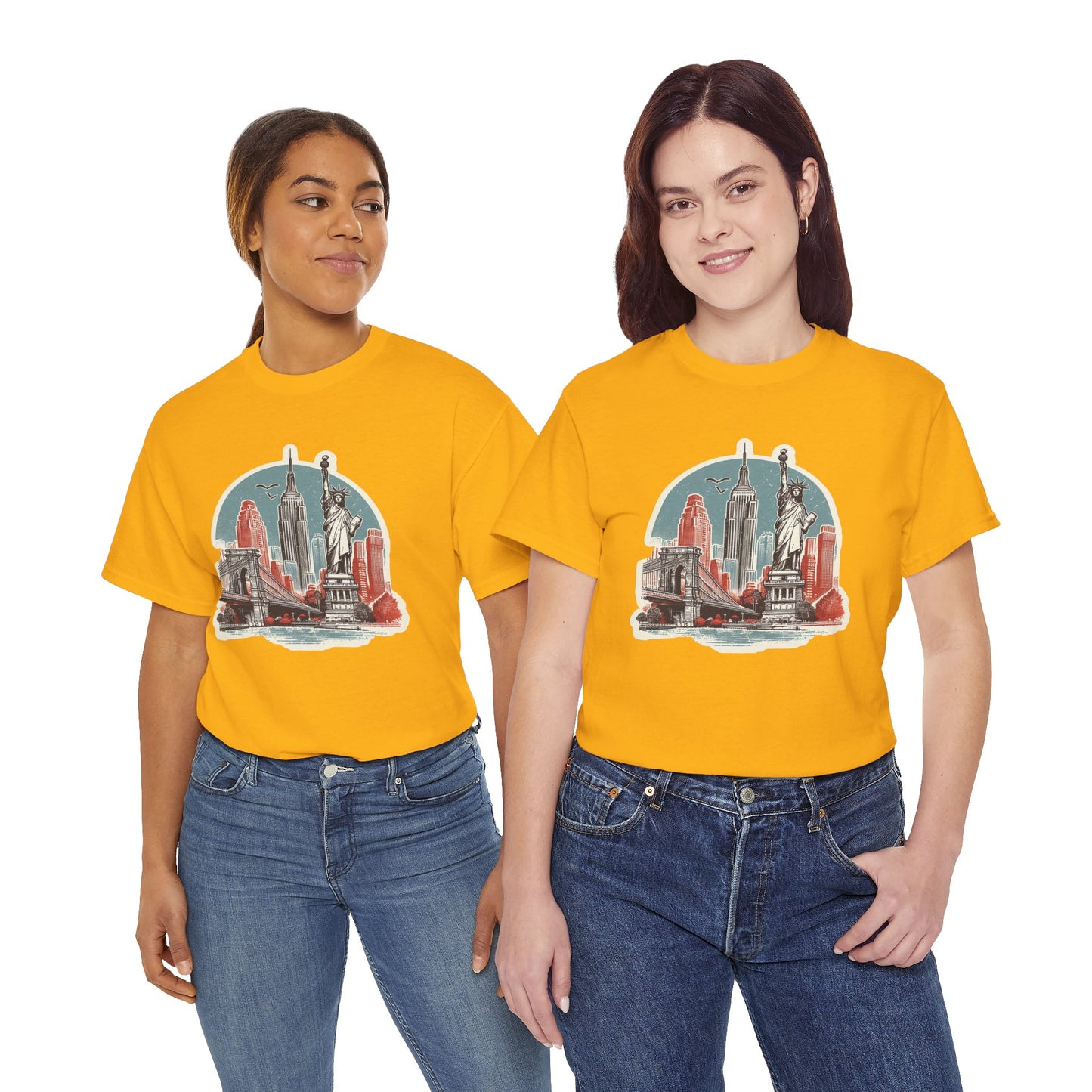 Statue of Liberty Unisex Heavy Cotton Tee