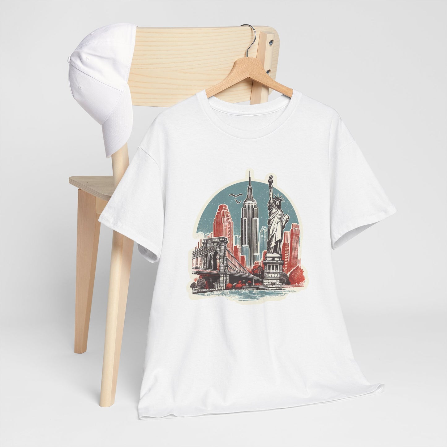 Statue of Liberty Unisex Heavy Cotton Tee