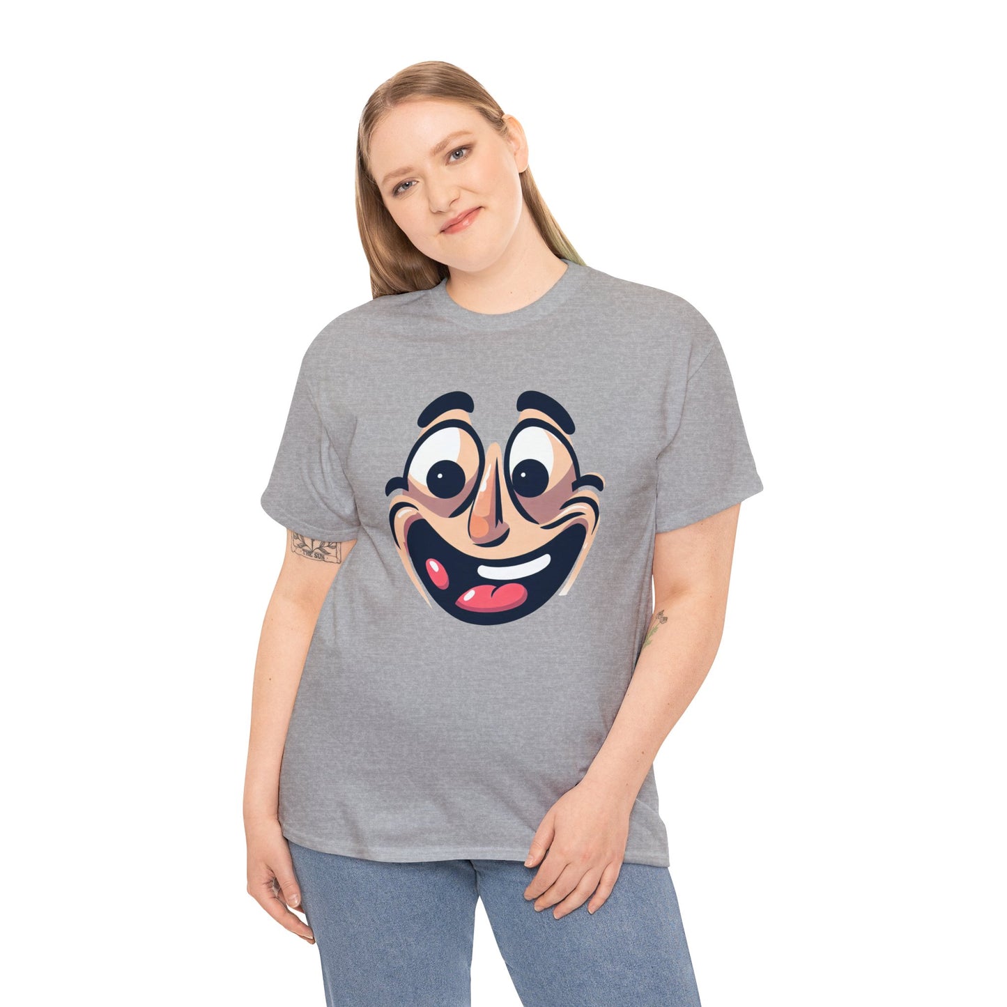 Smile 2 Unisex Heavy Cotton Tee
