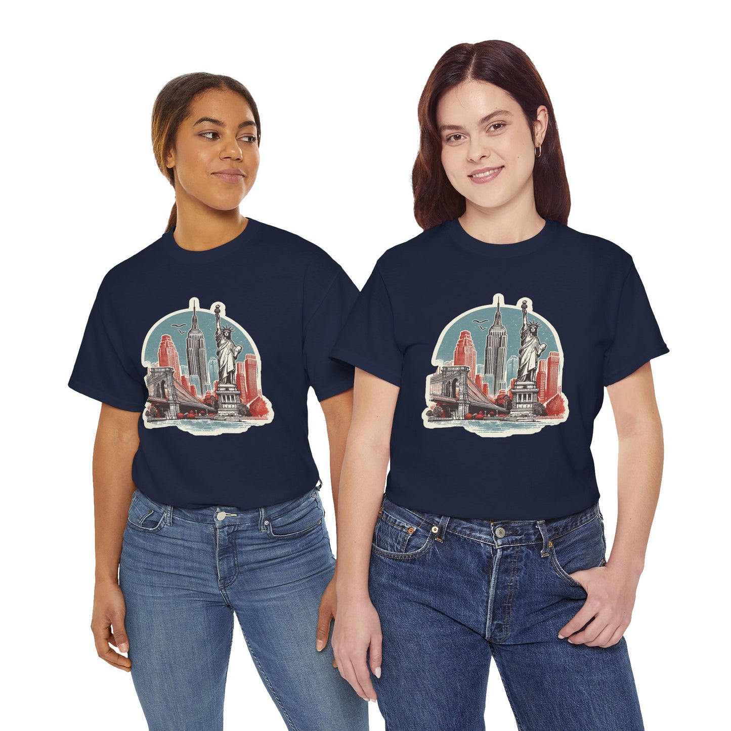 Statue of Liberty Unisex Heavy Cotton Tee