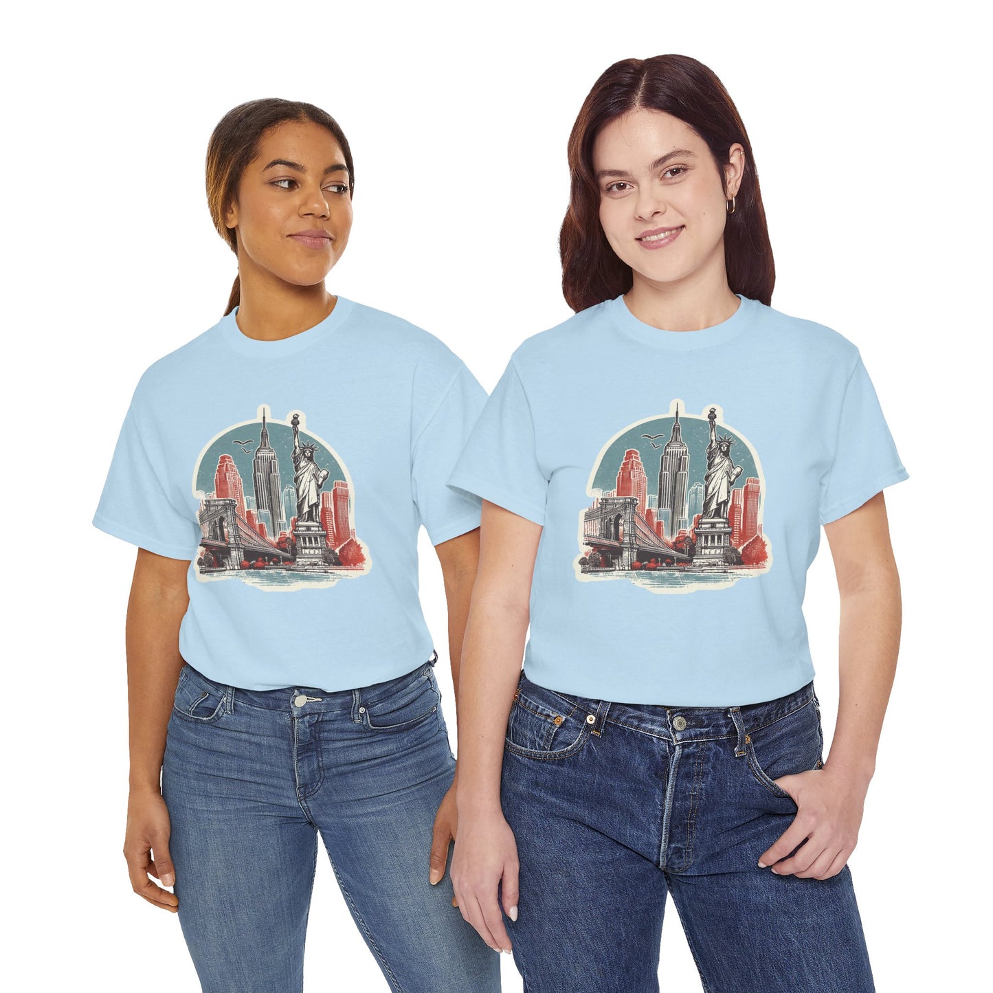 Statue of Liberty Unisex Heavy Cotton Tee