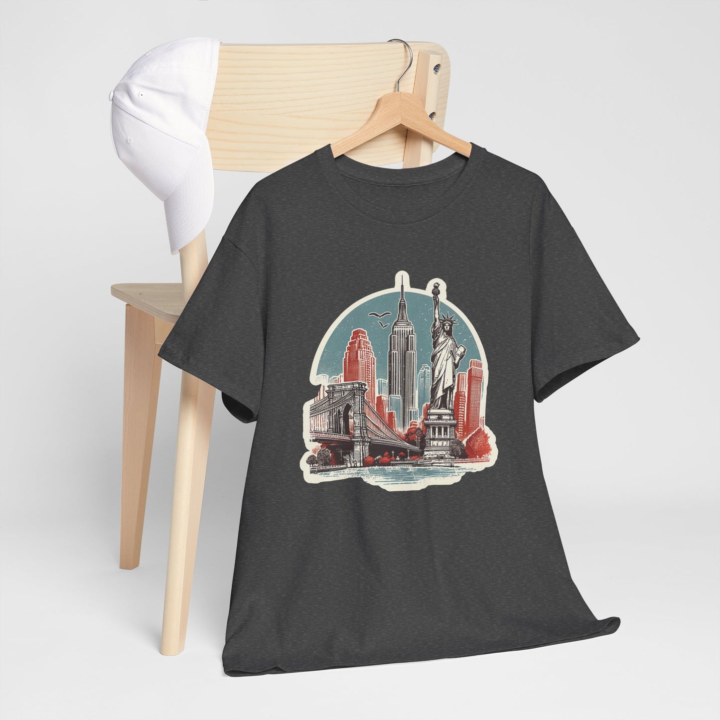 Statue of Liberty Unisex Heavy Cotton Tee