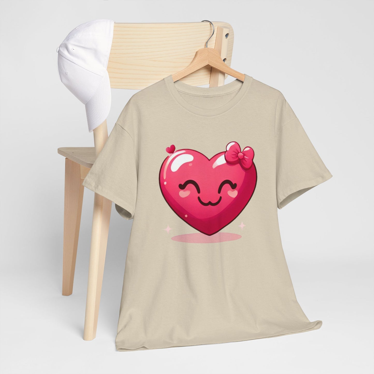 Heart Unisex Heavy Cotton Tee