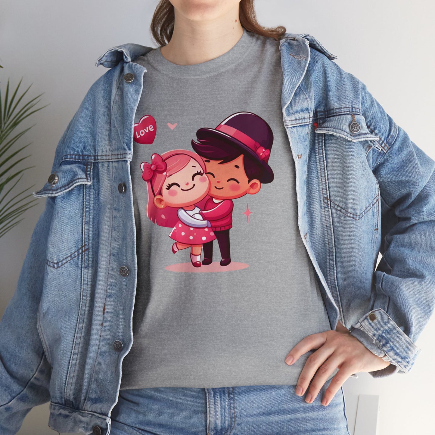 My Valentine Unisex Heavy Cotton Tee